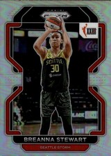 2022 Panini Prizm WNBA #175 Breanna Stewart Silver