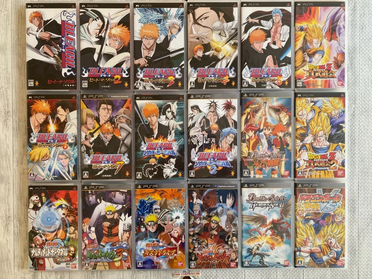 Lot De 160 Jeux PSP - RPG DBZ Ys MGS Star Ocean GTA - Import Japon NTSC-J
