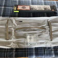Harley Davidson 58361-95 Chrome Engraved Windshield Trim Oem Nos Harley Davidson 58361-95 Chrome Engraved Windshield Trim Oem Nos