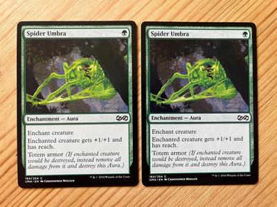 MTG Magic 2x Spider Umbra (Ultimate Masters) M/NM Eng