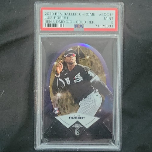 Luis Robert [Die-Cut] #BDC-15 2020 Topps Chrome Ben Baller card