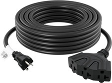 20A 50FT 50Feet 10/3 Extension Cord 3 Outlet NEMA 5-20P Heavy Duty