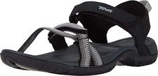 TEVA WOMEN'S VERRA SANDAL SIZE: WOMEN 10 ANTIGUOUS BLACK MULTI 1006263-ABML-10