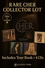 Cher CD Lot of 4 Greatest Hits & Albums + Caesars Palace Tour Book Believe