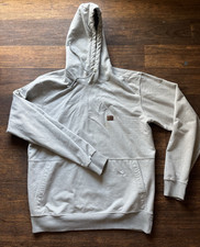 Men's Billabong Hoodie Sweatshirt Gray Solid XL Pocket Surf Beach LUAU Casual