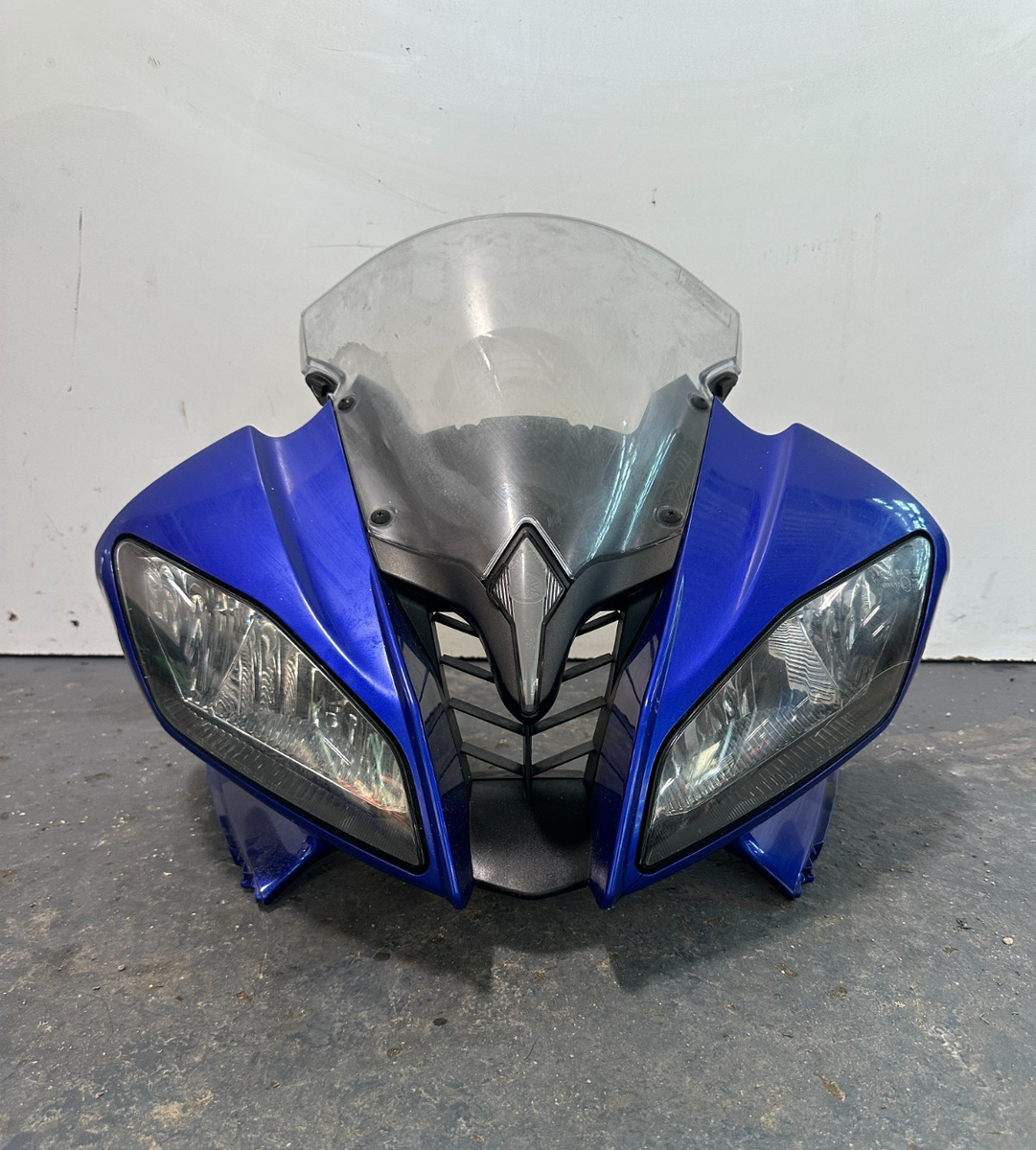 2008 08-16 YAMAHA YZF R6 FRONT UPPER FAIRING HEADLIGHT COWLING