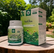 2 - 100% Authentic Sadi Slim Plus Weight Loss Diet Pills Supplement + Free Serum