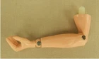 Vintage 1970 Hasbro GI Joe AT Figure Left Elbow Forearm Hand Arm Parts C8