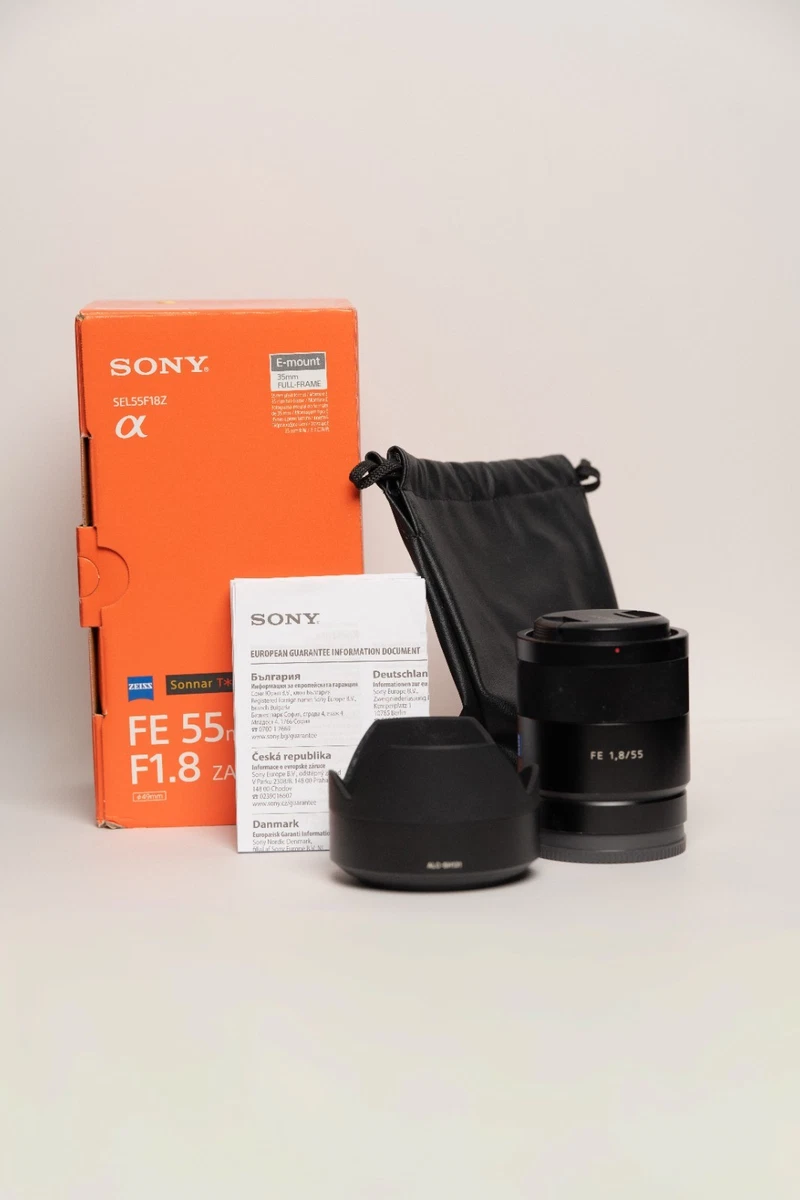 Sony 55mm Focal f/1.8 Camera Lenses for sale | eBay