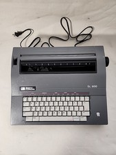 Smith Corona SL-500 Portable Electric Typewriter with Cover Vintage thumbnail