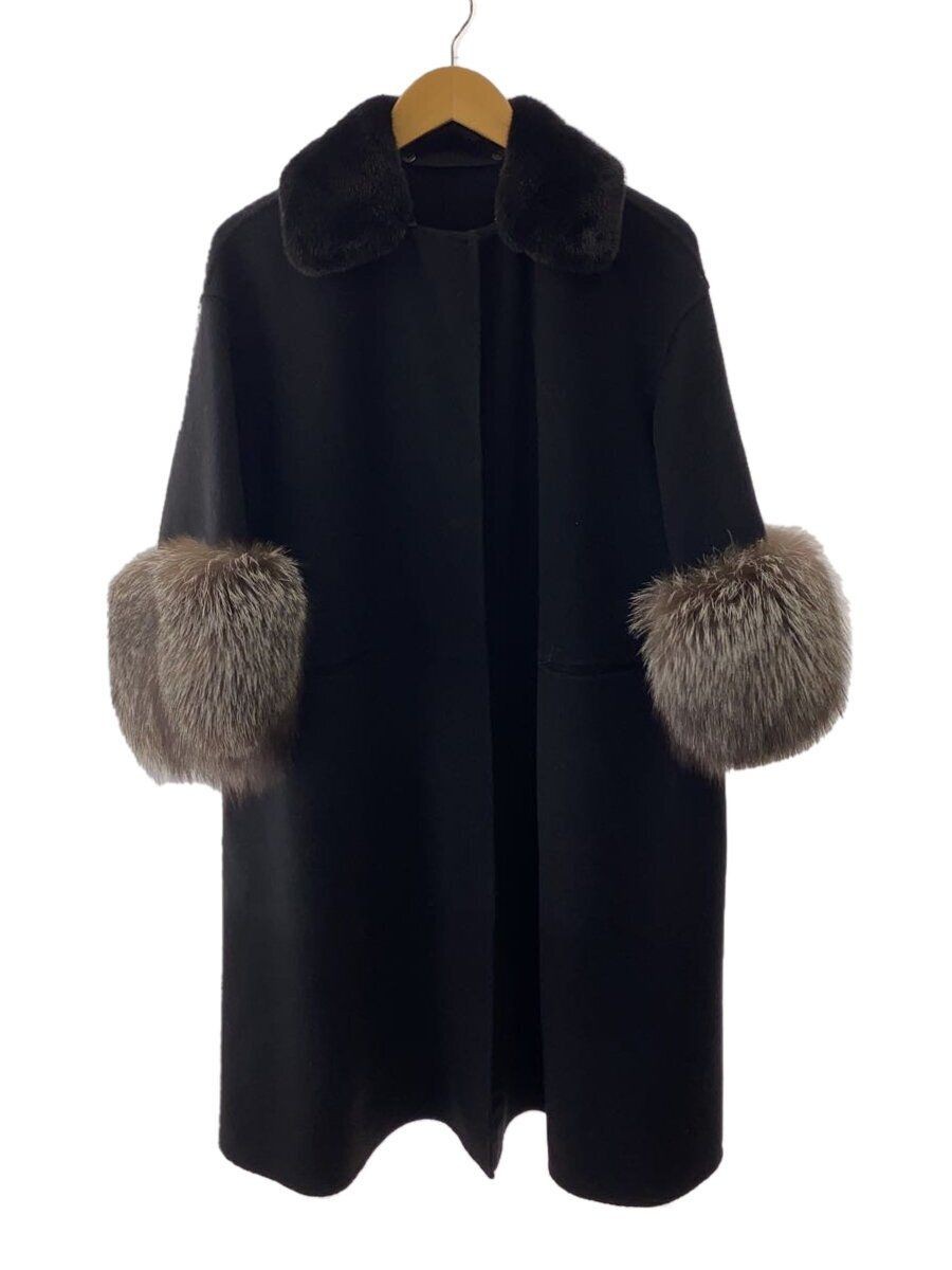 ALTRA Cappotto pelliccia Cruciani altro misto cashmere 40 lana nero CDM8702