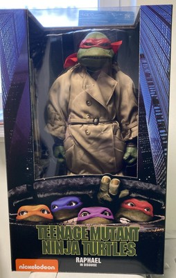 TMNT 1990 Movie Raphael Disguise 1:4 AF Neca Neu & OVP