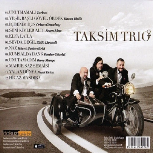 Taksim Trio – Taksim Trio 2 (2013) CD Turkish Music "New" - Image 2 of 2