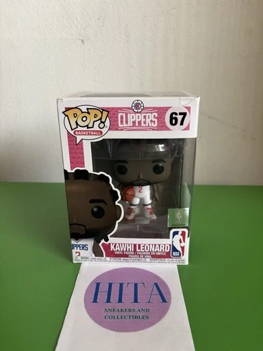 Funko Pop! Vinyl NBA Kawhi Leonard #67 LA Clippers Basketball Figure New In Box