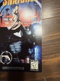 Snatcher Sega CD Game Hideo Kojima CIB Complete NM Disc See Pictures Tested