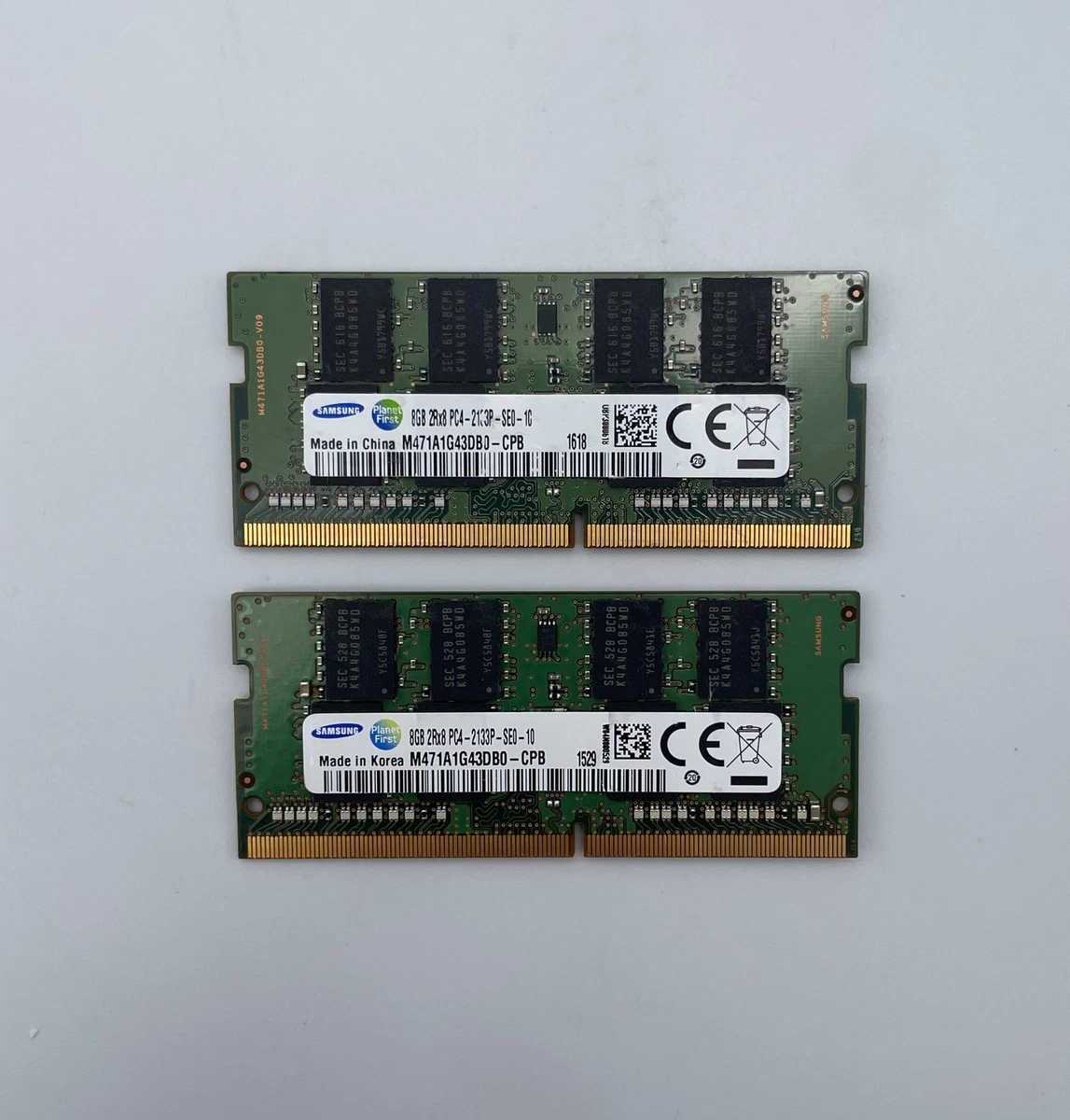 Samsung PC4-17000 (DDR4-2133) Bus Speed Computer RAM 16 GB Total
