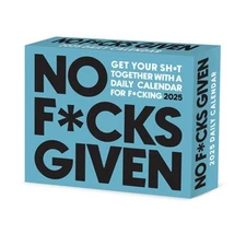 No F*cks Given 2026 5.4 X 6.2 Box Calendar (Bookbook - Detail Unspecified)