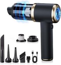 Car Vacuum Cleaner Cordless, High Power Handheld Vacuum Cleaner  Air Duster,...