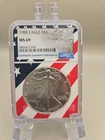 1988 $1 American Silver Eagle - NGC MS69