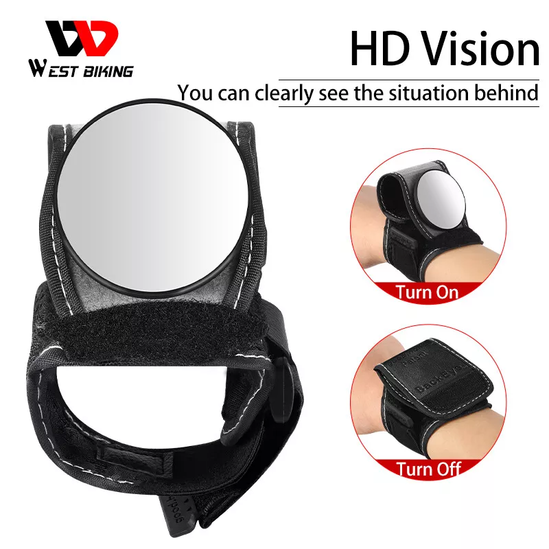 WEST BIKING Bike Bicycle Mirror Wrist Wear Armband Cycling