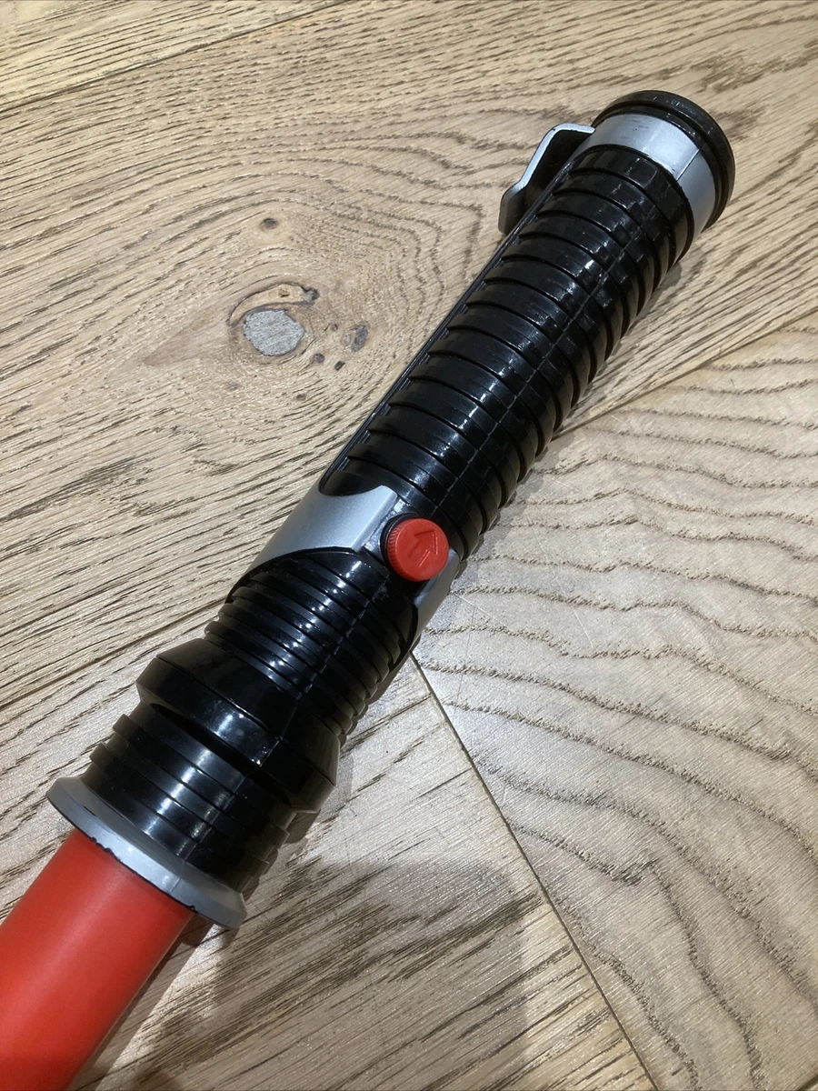 Star Wars Qui-Gon Jinn Red Lightsaber Hasbro 1999