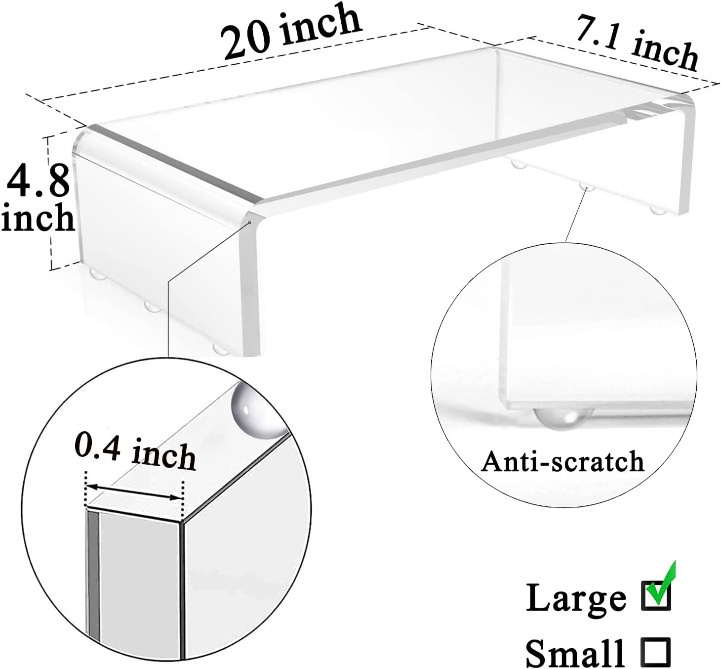 AntiCat Keyboard Cover, Laptop Keyboard Covers Cat Proof, Clear