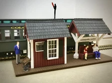 PLANS ONLY - Huckeepuddle Junction HO Scale Building Plans Model Railroad