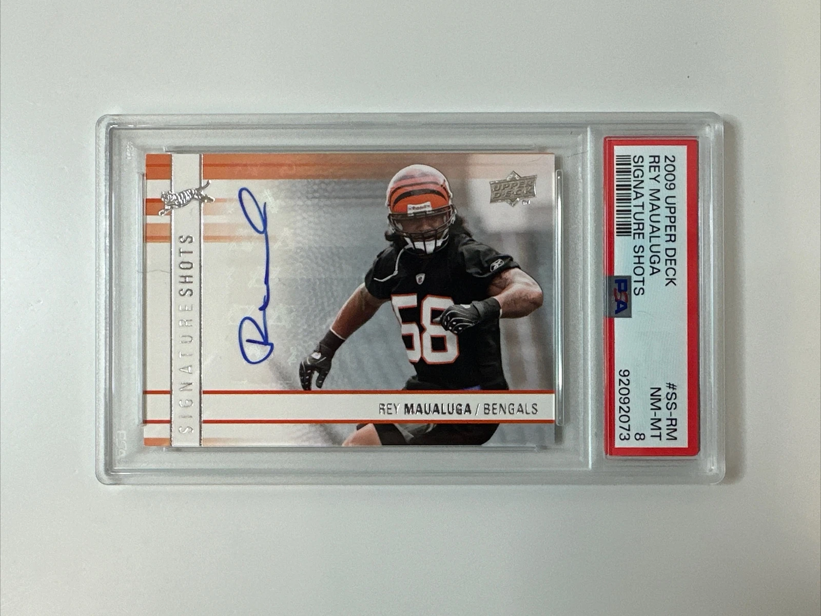 Rey Maualuga Upper Deck Signature Shots #SSRM Base