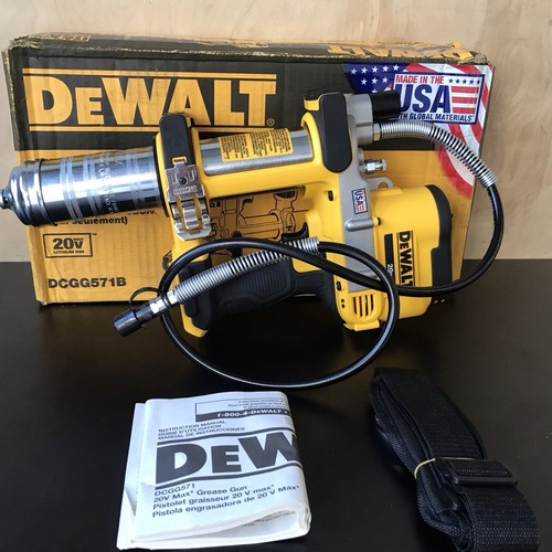 DEWALT DCGG571B 20V MAX Cordless Grease Gun Variable Speed eBay