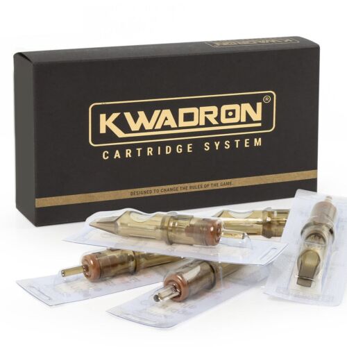 KWADRON Professional Cartridge Tattoo Needles Premium Box of 20 High Quality - Photo 1/10