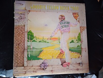 Elton John Goodbye Yellow Brick Road Vintage Vinyl Album LP Record  VG/VG+