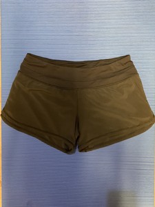 Lululemon Run Speed Up Lined Shorts Black Size 8 Excellent ...