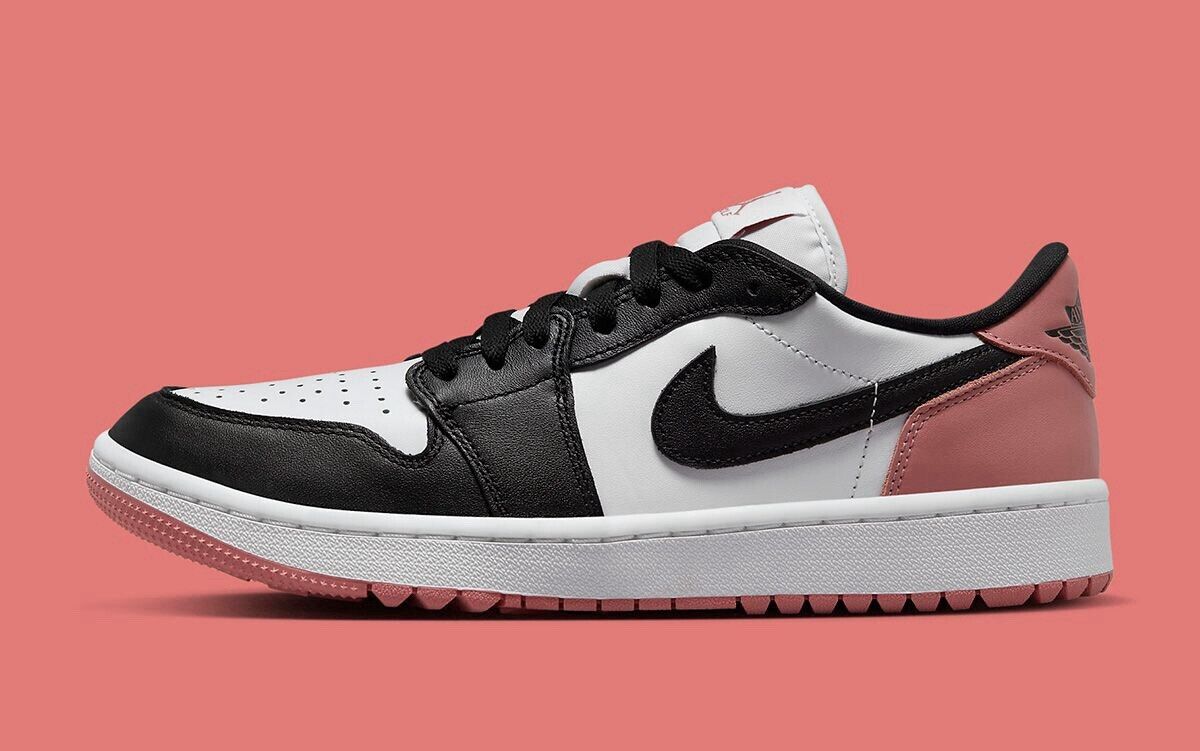 Men's Size 13 Nike Air Jordan 1 Low G Golf Shoe White Black Men's Size 13 Nike Air Jordan 1 Low G Golf Shoe White Black
