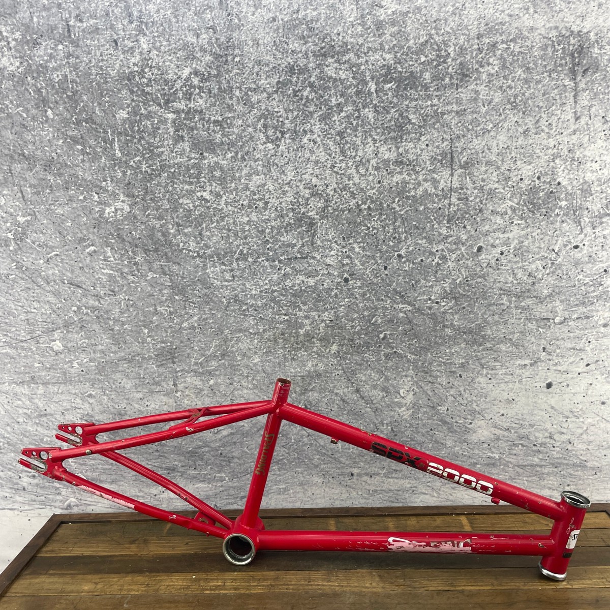 Spalding SPX 3000 BMX Frame Red 80s 90s Vintage Old School
