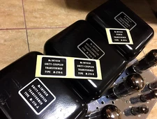 For McINTOSH MC240 AMPLIFIER TRANSFORMERS DECAL LABEL SET - REPRODUCTION DIY