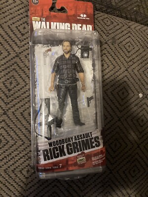 WALKING DEAD WOODBURY ASSAULT RICK GRIMES SERIES ACTION FIGURE