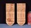*pair of french vintage carved pine wood corbels salvage trim salvage
