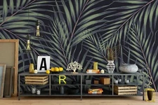 3D Leaves Branch Self-adhesive Removeable Wallpaper Wall Mural Sticker 40