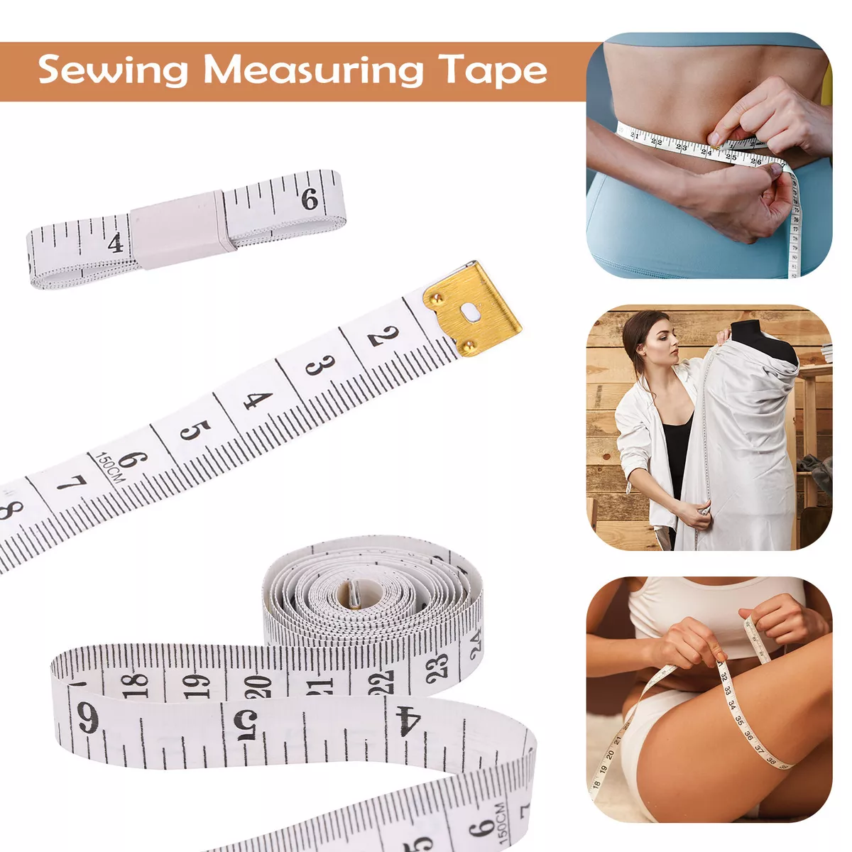 Body Measuring Ruler Sewing Cloth Measuring Tape