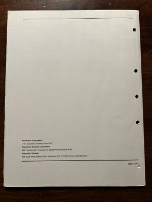 Nakamichi AV-3s Audio Video AV Receiver Service Manual Original