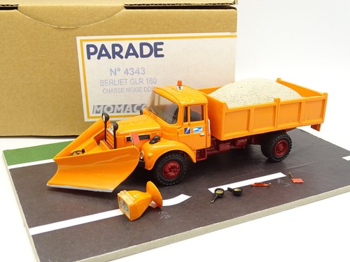 Miniature Parade Résine 1/43 - Berliet GLR 160 Chasse Neige DDE - Occasion (boîte)