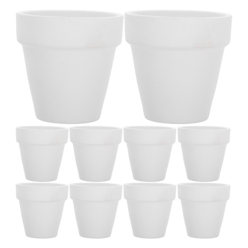 Blanc - Pots De Fleurs Succulentes En Plastique, Pot De Pépinière, Pot