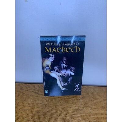 Macbeth William Shakespeare Dover thrift edition NEW