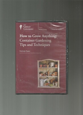 Great Courses: How To Grow Anything: Container Gardening with Melinda Myers, DVD