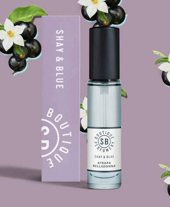 SHAY BLUE Atropa Belladonna 10ml Natural Spray Fragrance Brand