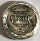 1 Ozt MK BARZ  "WE THE PEOPLE"  ROUND .999 Fine Silver Round Reverse Stamp