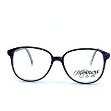 Vintage Montreaux USA Eyeglasses Virginia Plastic Purple Frames 52-15-135