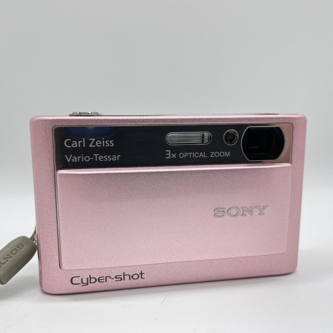 美品 SONY Cyber-shot DSC-T20 ピンク メモリ＆充電器付き Sony Cyber-Shot DSC-T20 8.1MP Digital Camera Pink Used JP