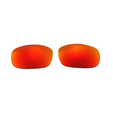 Walleva Fire Red Polarized Replacement Lenses For Maui Jim Stingray Sunglasses