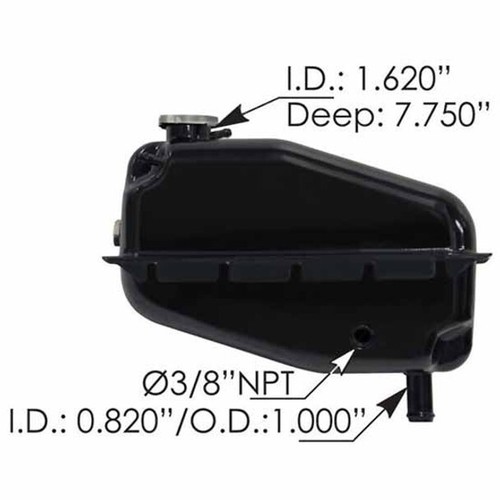 Coolant Reservoir Freightliner FLD (VML T1555J1619114C5T1555) eBay